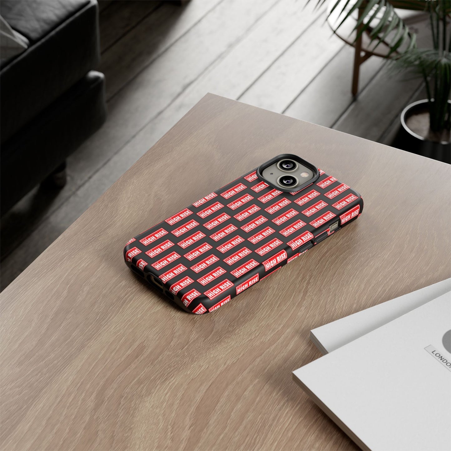 High Rise Bar Logo Phone Case