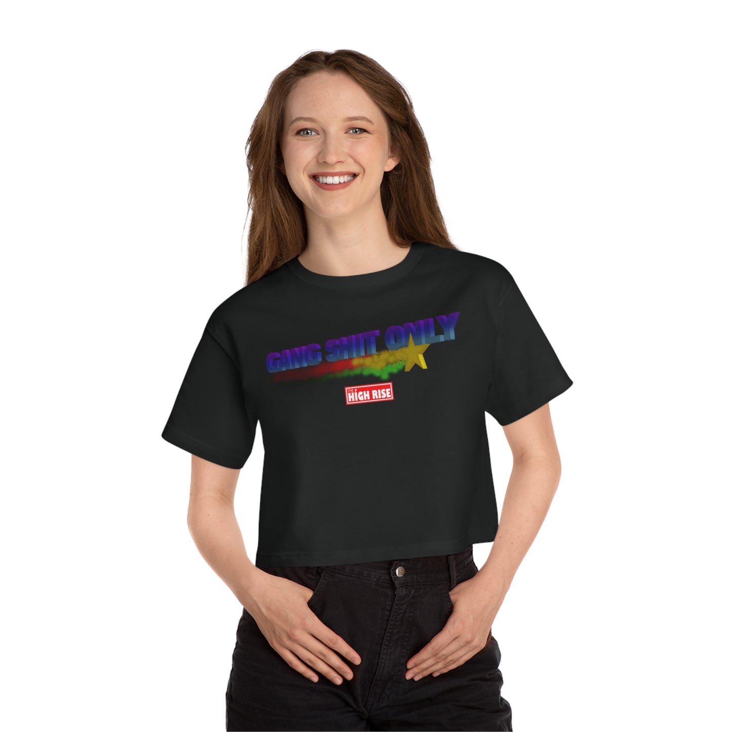 Gang Shit Crop Tee