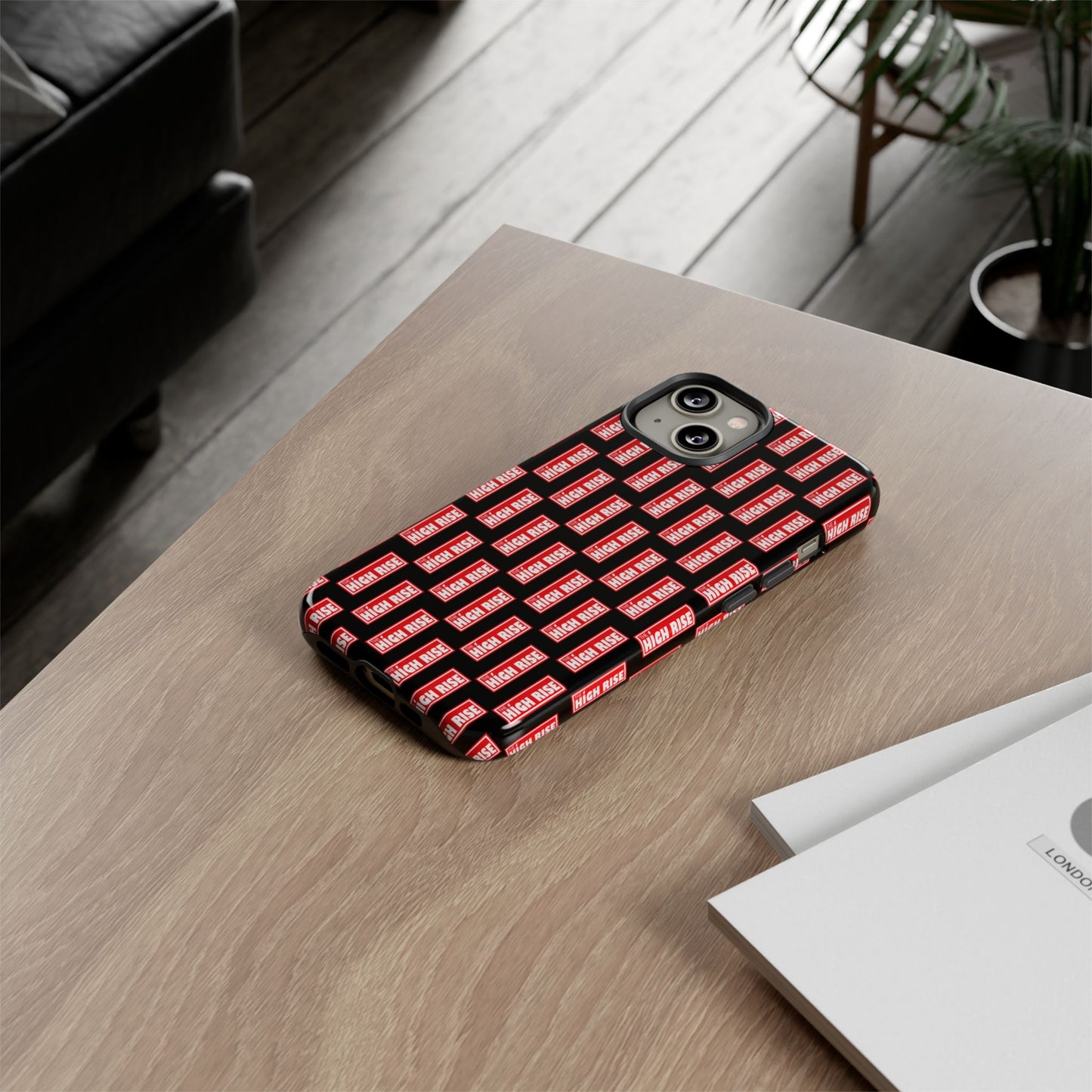 High Rise Bar Logo Phone Case