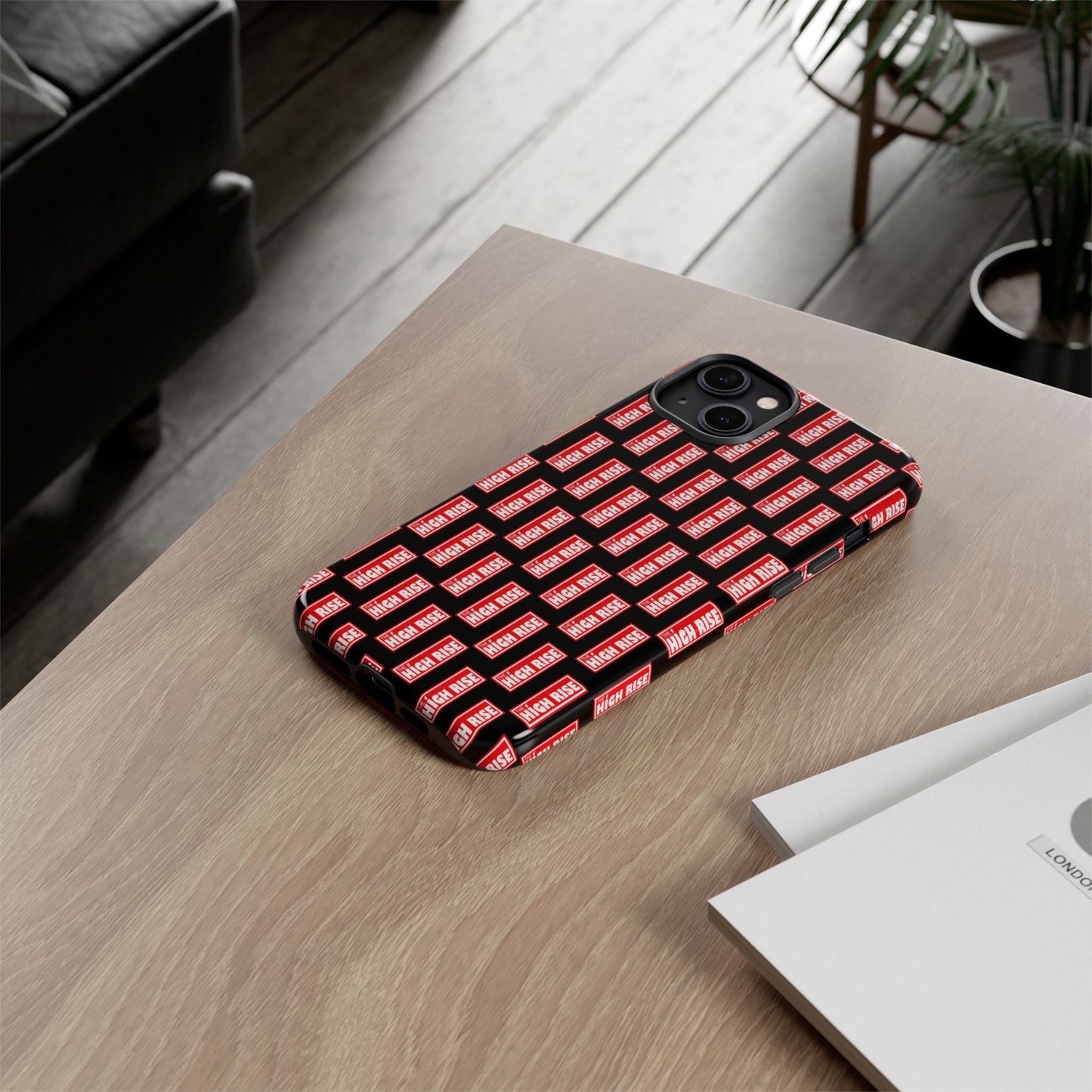 High Rise Bar Logo Phone Case